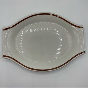 Vintage Jackson McCobb Restaurantware Oval Serving Plate